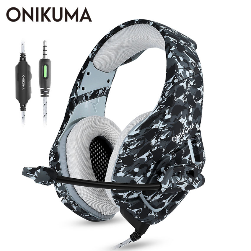 ONIKUMA K1 Casque Camouflage PS4 , ũ ..